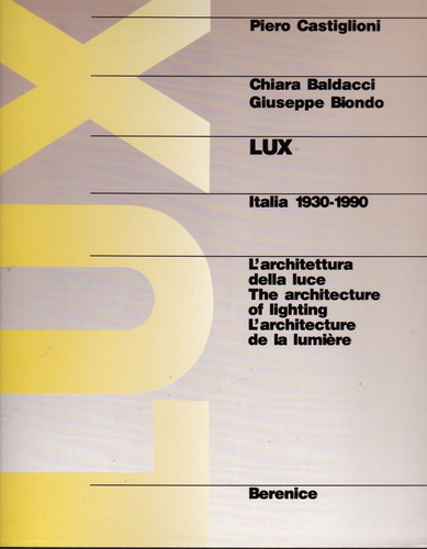 Rare design book lux italy - design,