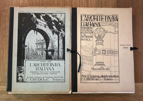 1928 1929 architettura - 1928-1929, l'architettura